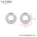 E-311 Xuping Jewelry Fashion Edelstahl Kupfer geldförmige Ohrstecker